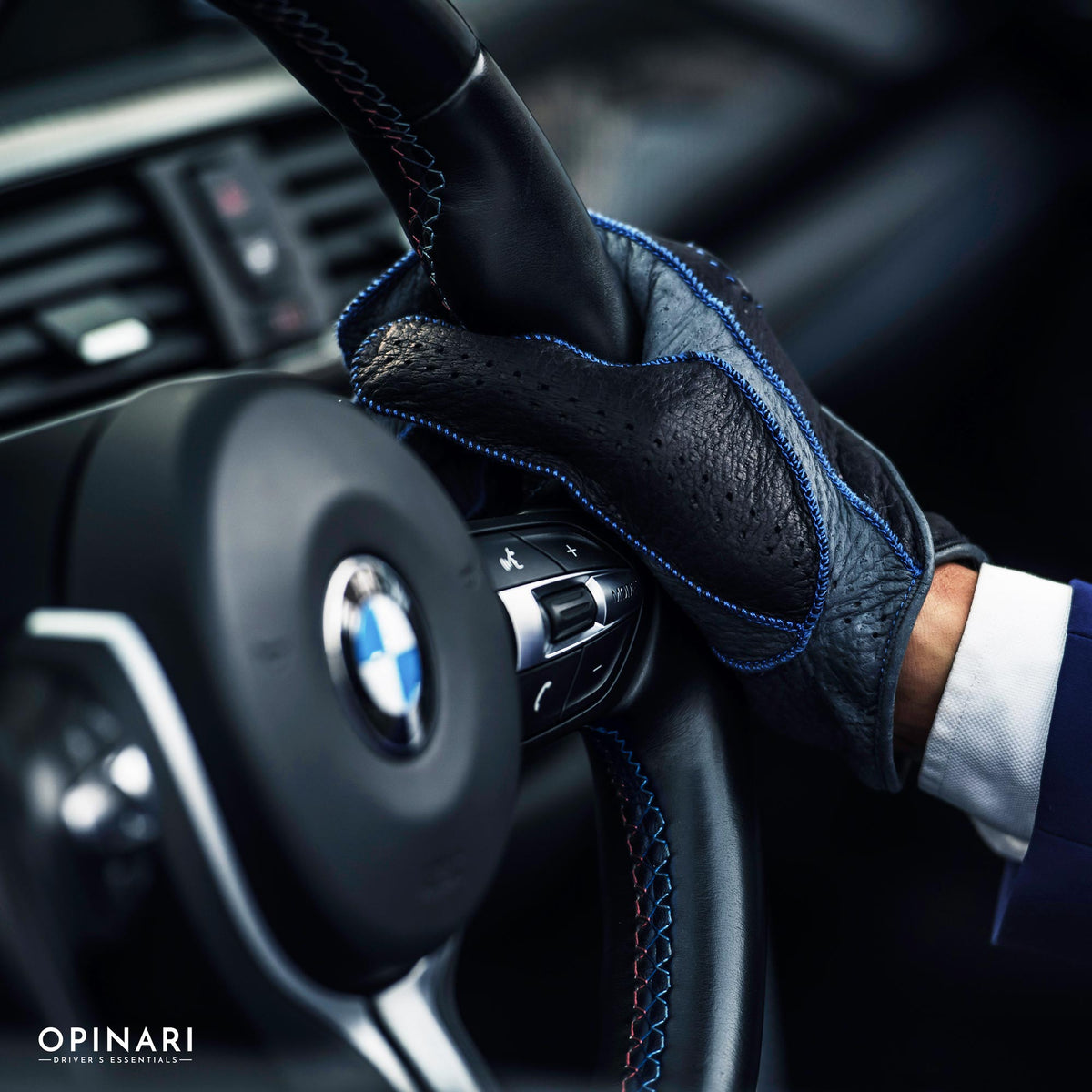 BMW M power driving gloves