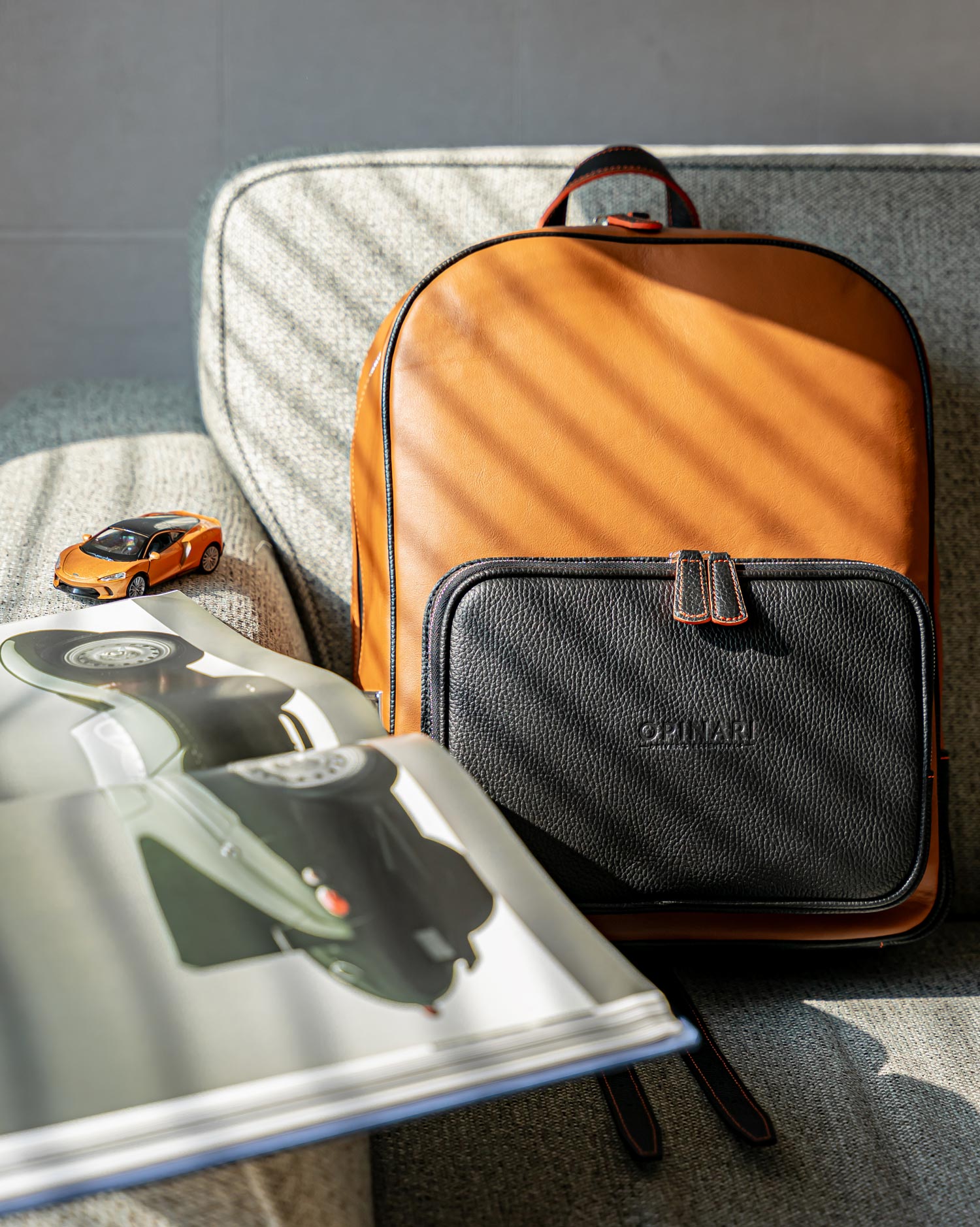 Brown-black-Italian-handcrafted-duffle-bag