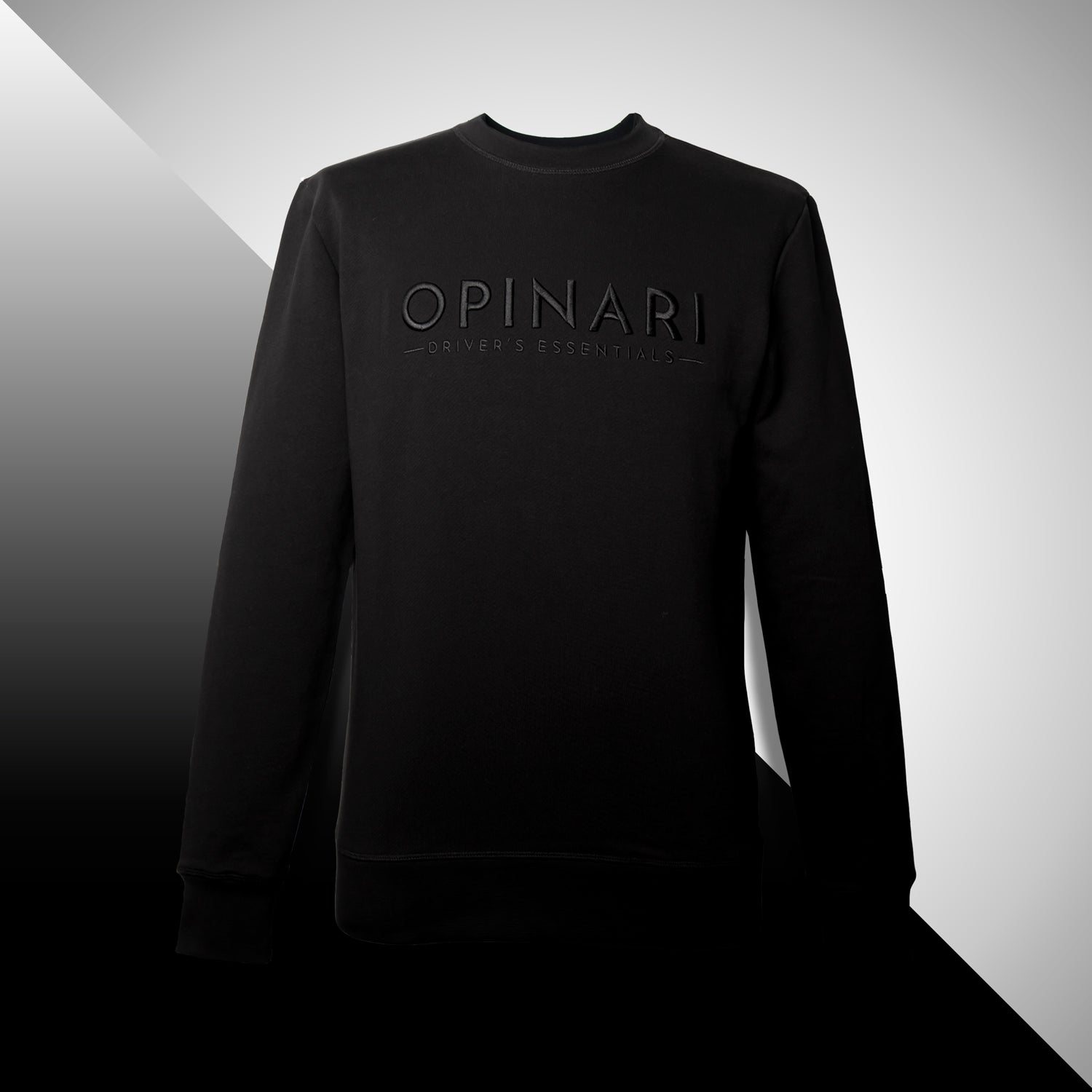 Classic sweat black on black - Opinari - Driver's Essentials