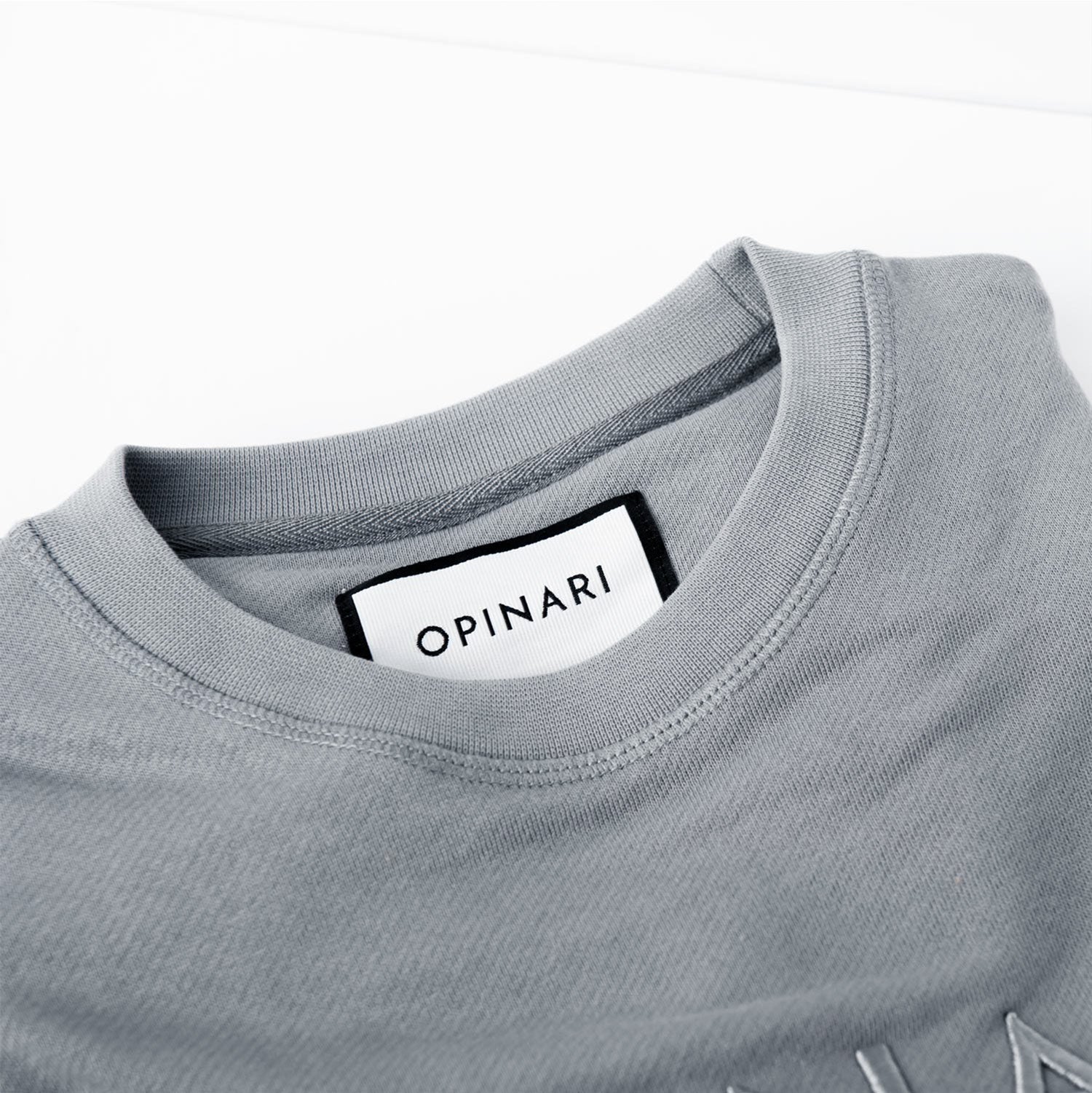 Classic sweat grey on grey - Opinari - Driver's Essentials