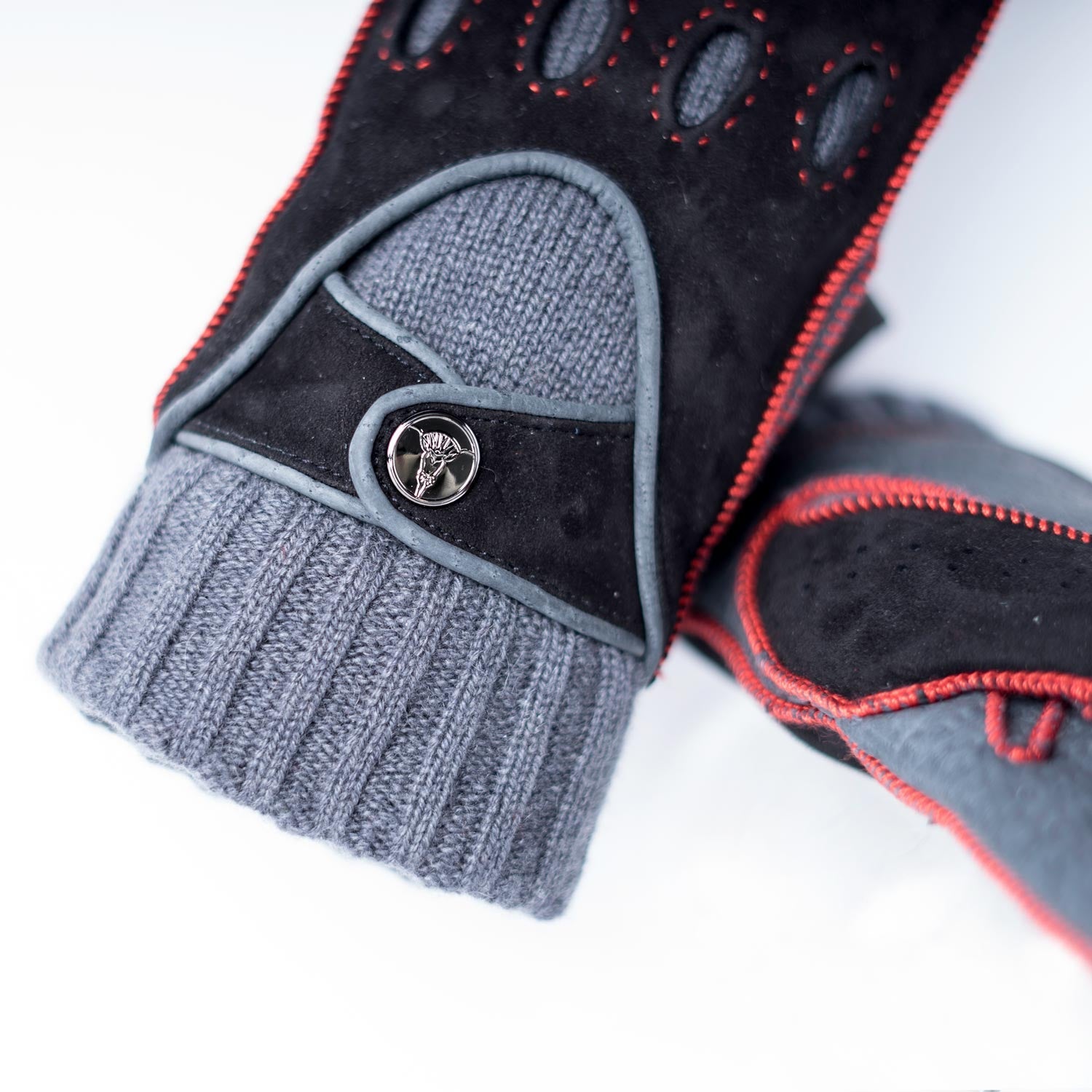 Itala Rosso Red Winter Driving Gloves - Opinari - Driver's Essentials