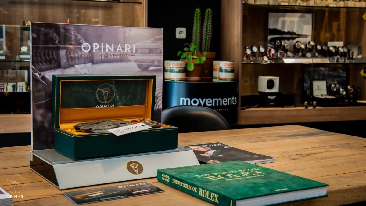 Find us at "Movements - watchservice" - Opinari - Driver's Essentials