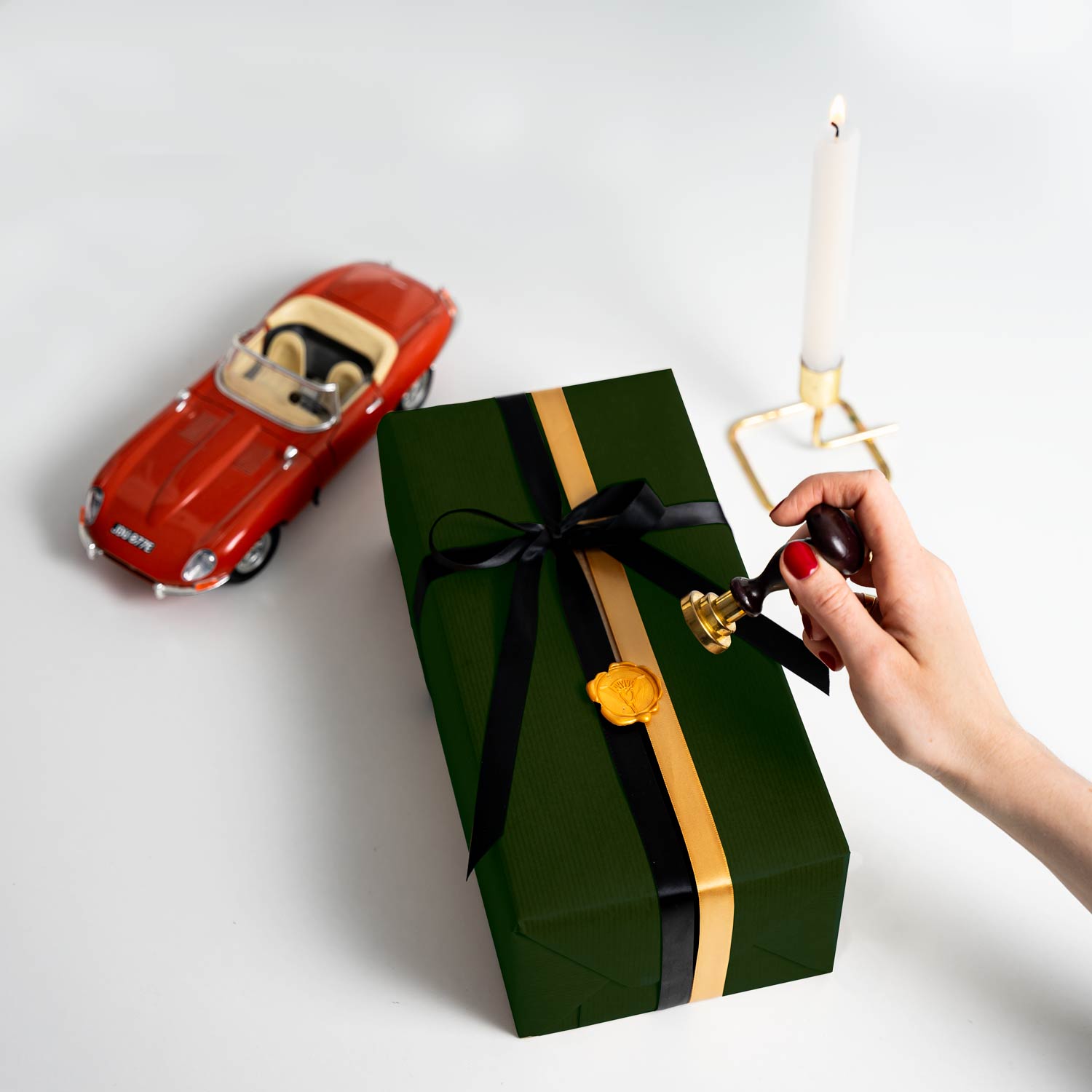 Complimentary festive gift wrapping service