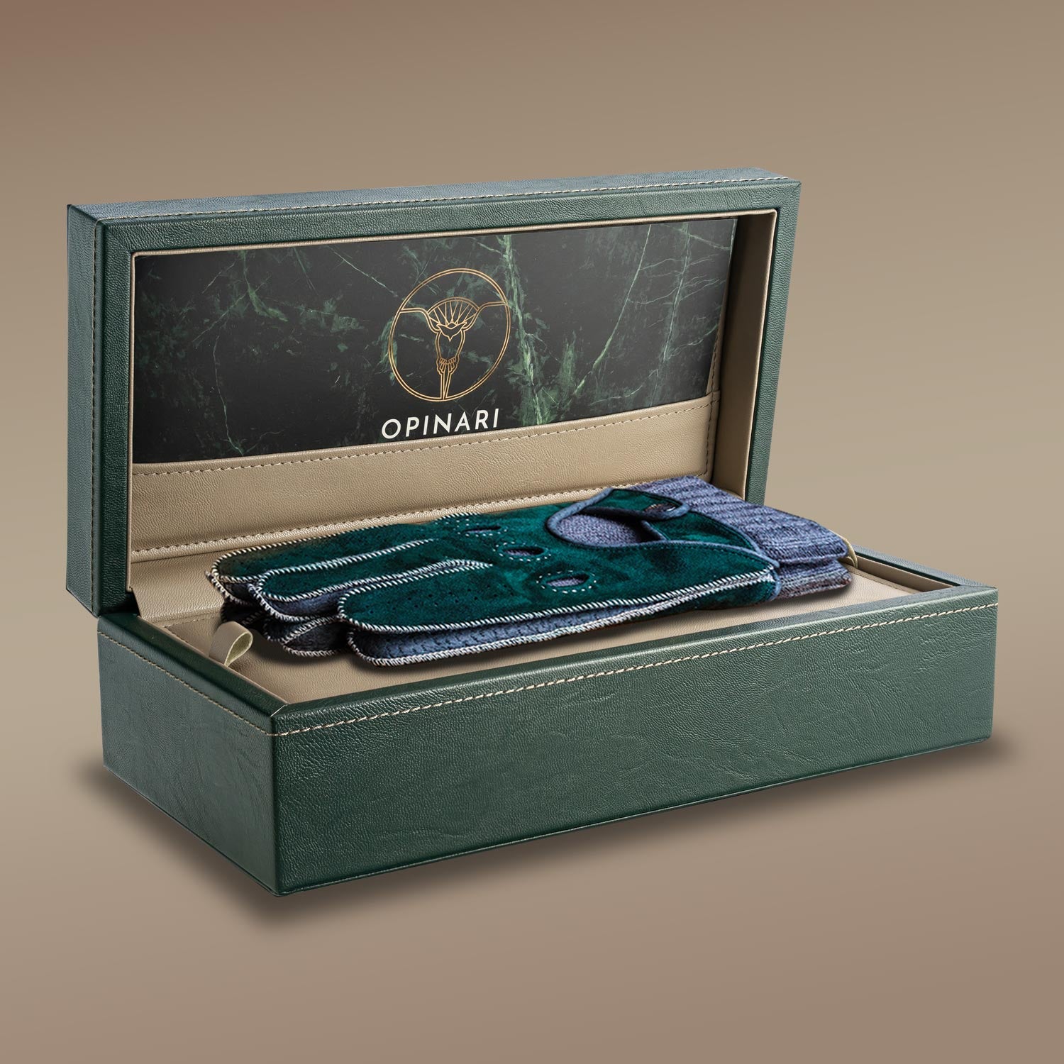 Green-winter-driving-gloves-essentials-case-mark-II-V2