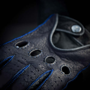 Azzurro Blue driving gloves - Opinari - Driver's Essentials