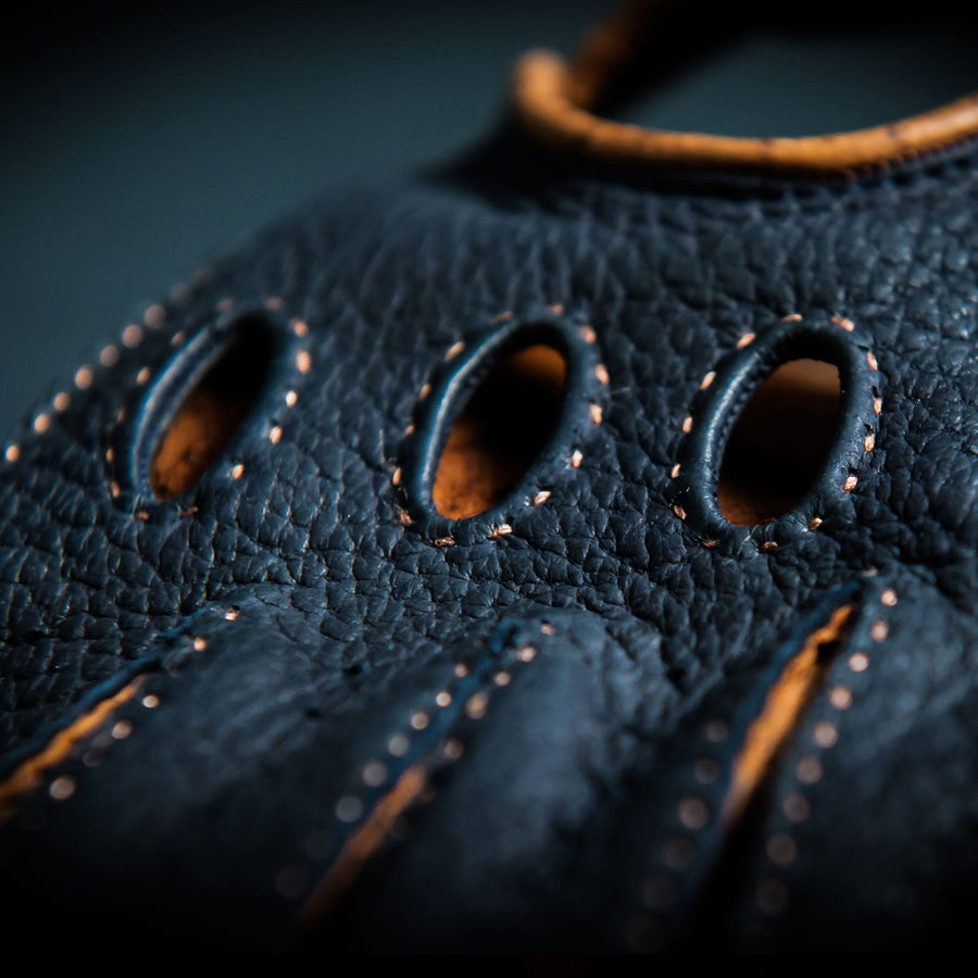Blu notte blue driving gloves - Opinari - Driver's Essentials