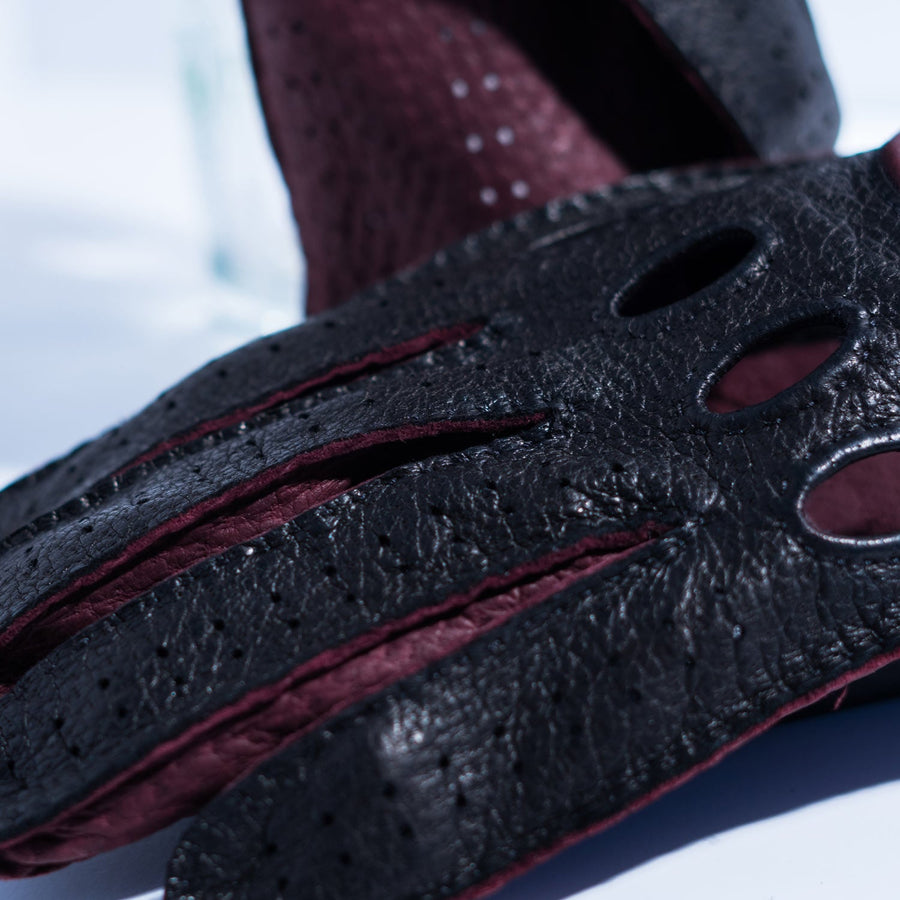 Bordeaux driving gloves - made on request - Opinari - Driver's Essentials