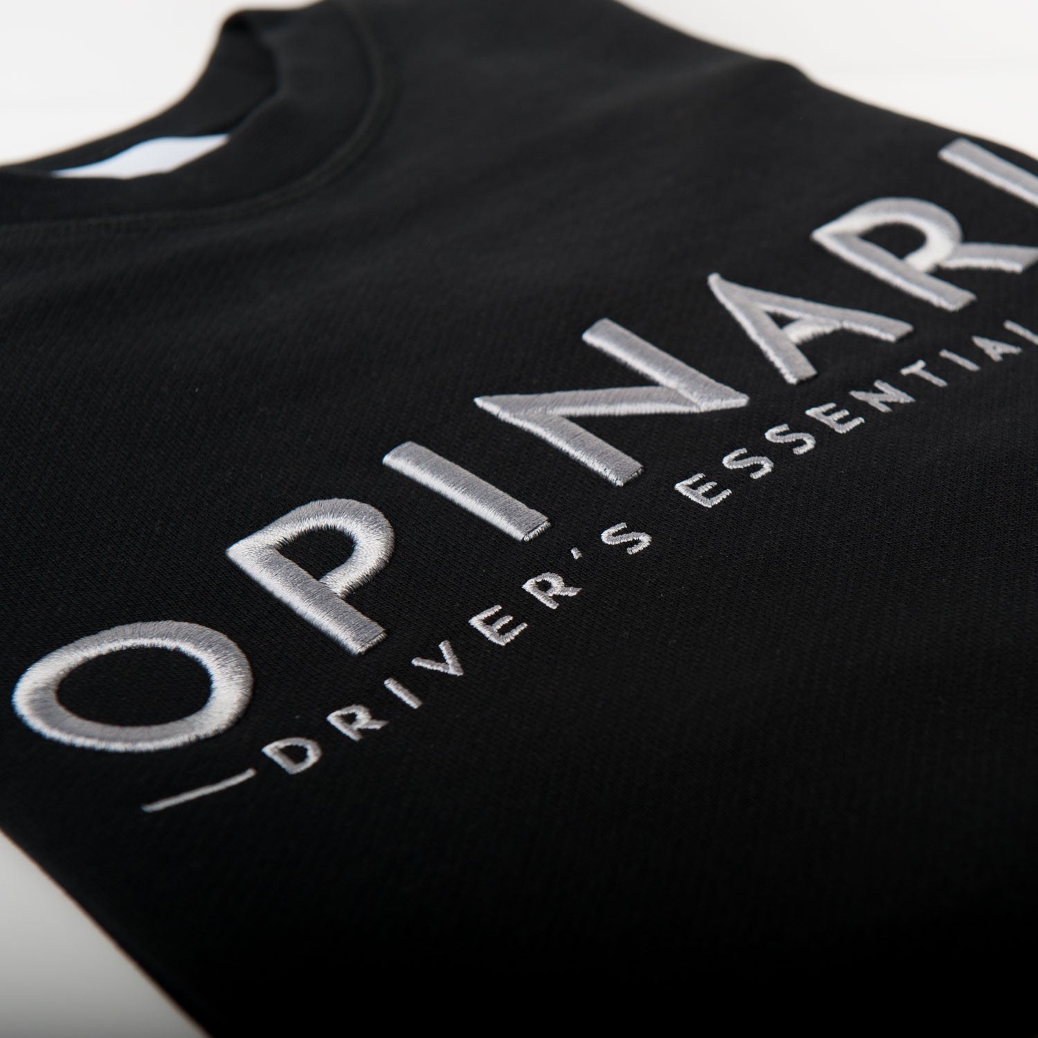 Classic sweat grey on black - Opinari - Driver's Essentials