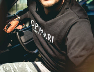 Classic sweat grey on black - Opinari - Driver's Essentials