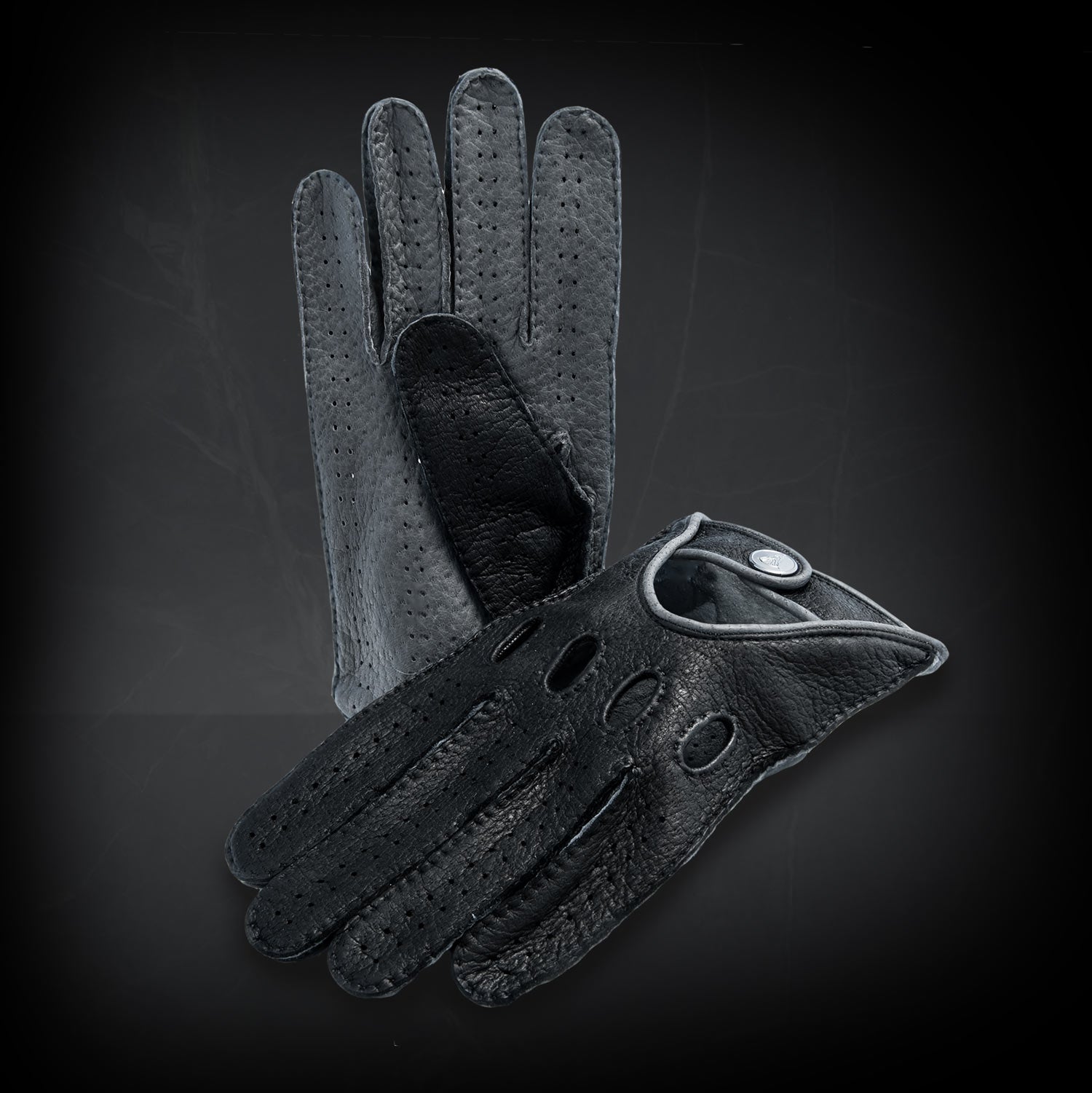 Classico nero black driving gloves - Opinari - Driver's Essentials