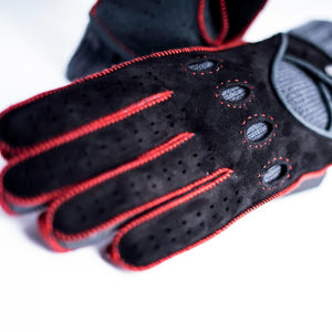 Itala Rosso Red Winter Driving Gloves - Opinari - Driver's Essentials