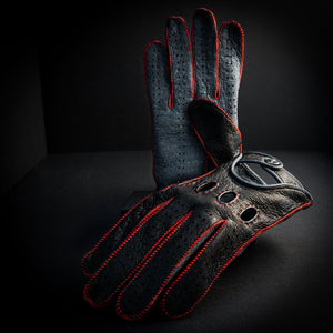 Rosso acceso Red driving gloves - Opinari - Driver's Essentials