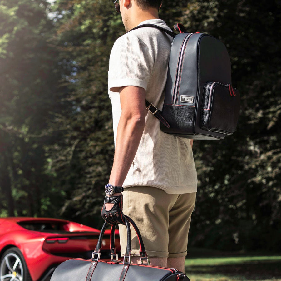 Tourer Backpack - Rosso Acceso - Opinari - Driver's Essentials